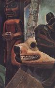 Emily Carr Three Totems oil
